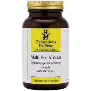 Multi pro vrouw – Ondersteuning bij hormonale balans, energie en menstruatie | 90 capsules