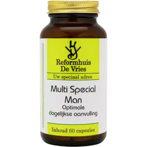 Multi Speciaal Man – Complete Multivitamine voor Mannen | 60 Capsules
