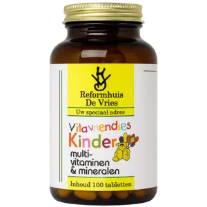 Kinder Vitaminen Beertjes – Complete multivitamine voor kinderen | 100 kauwtabletten