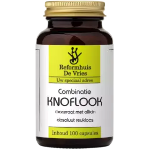 Knoflookcomplex – Voor hart, cholesterol & doorbloeding | 100 capsules