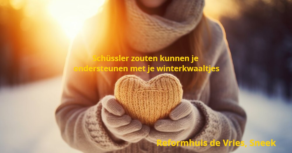 Schüssler zouten kunnen je ondersteunen met je winterkwaaltjes